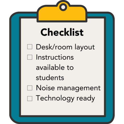 graphic of a clipboard holding a checklist
